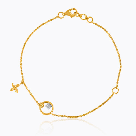 Gunns 22KT Gold Bracelets