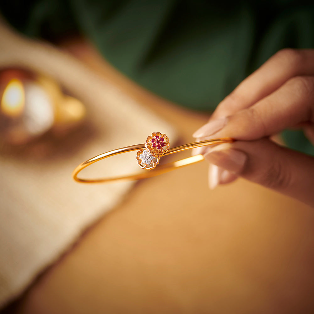 Pansy Gemstone Bracelet