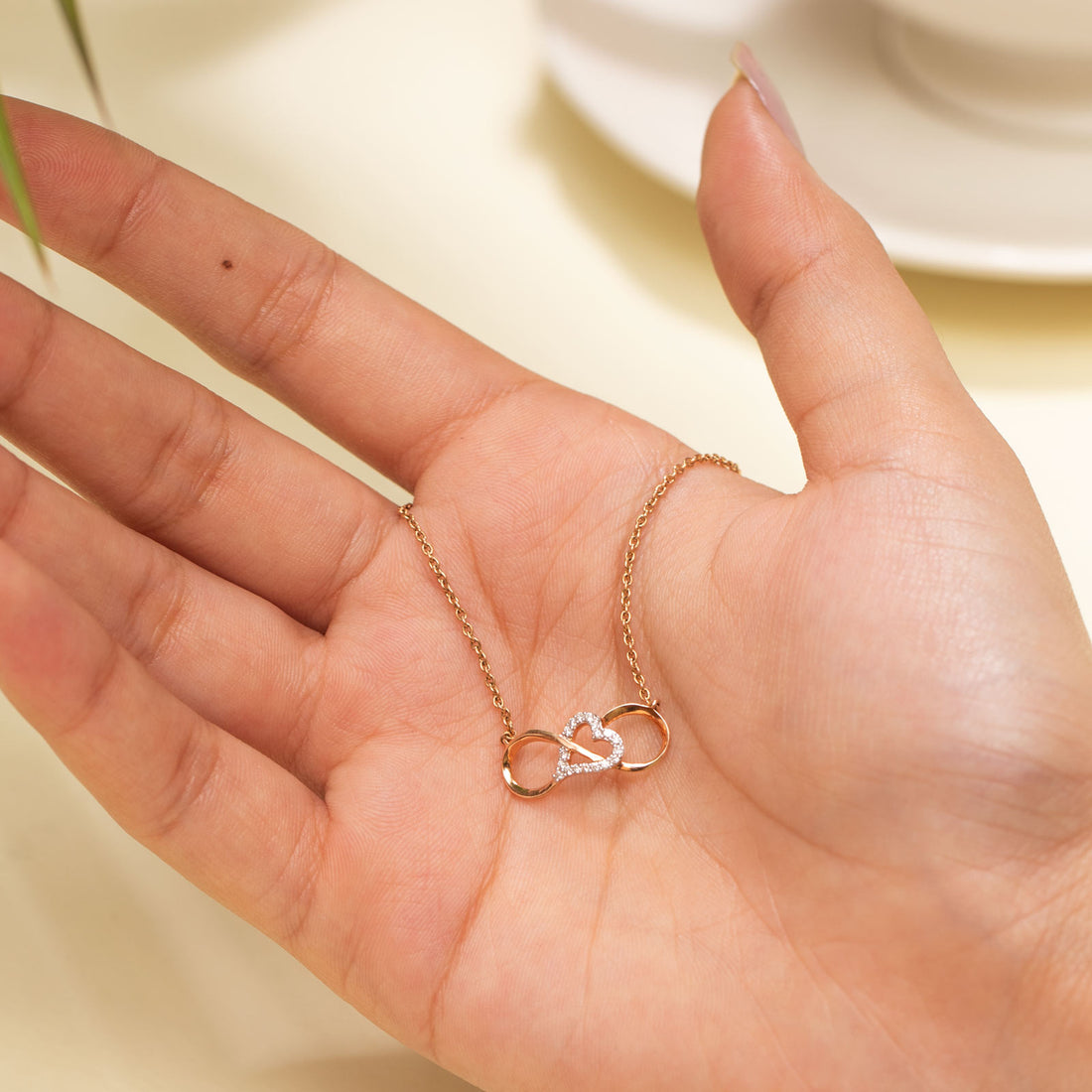 Boundless Love Infinity Diamond Necklace