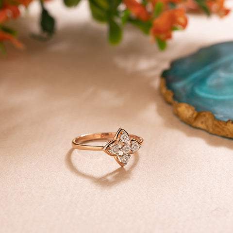 Blush Miracle Plate Diamond Ring