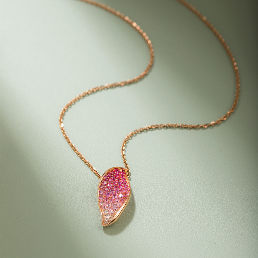 Cape Lily Gemstone Necklace