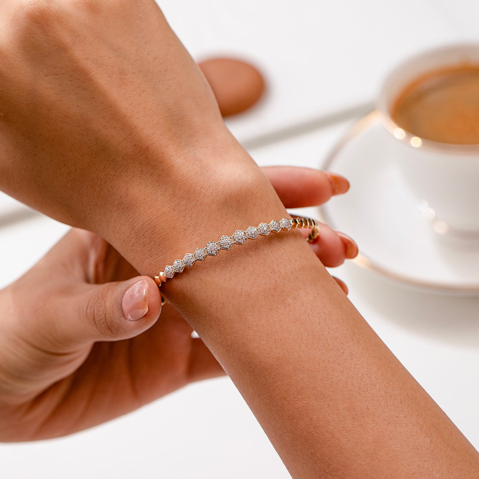 Bejeweled Diamond Bracelet