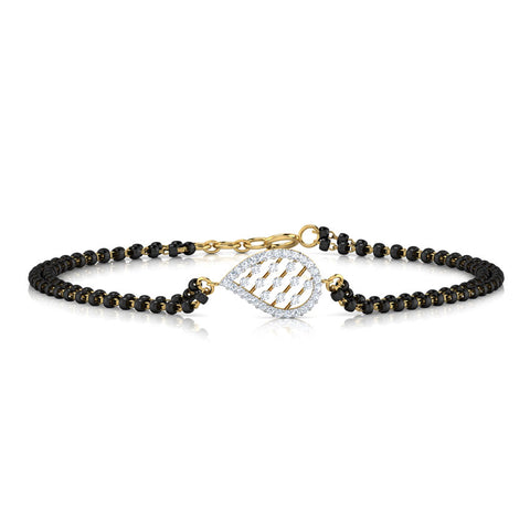 Misty Diamond Mangalsutra Bracelet