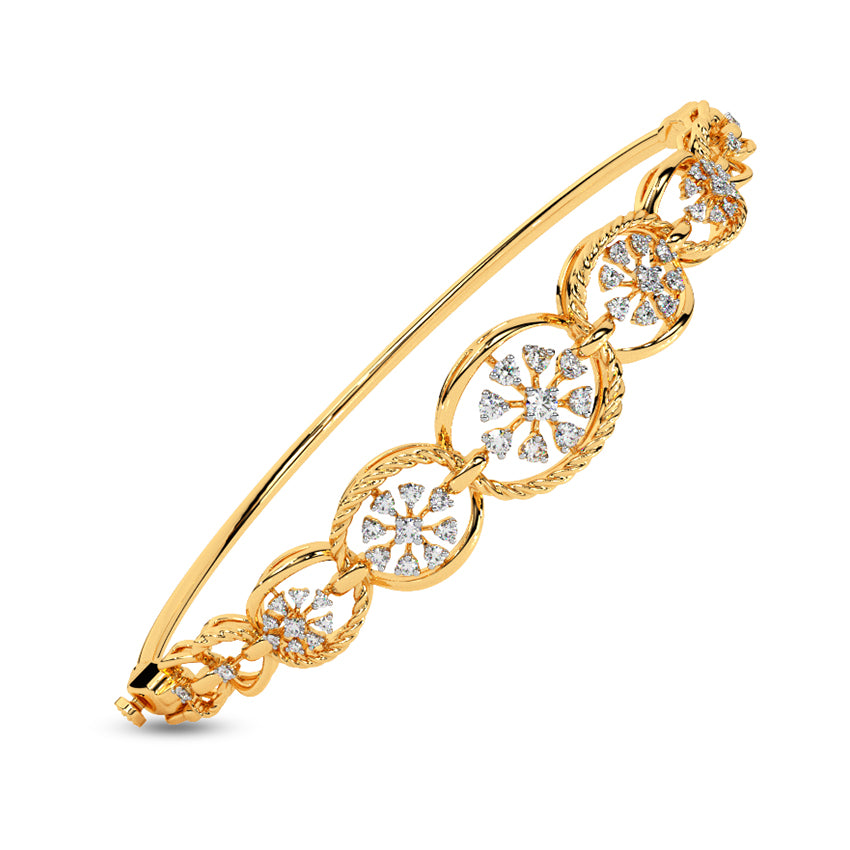Serenity Ovate Diamond Bracelet