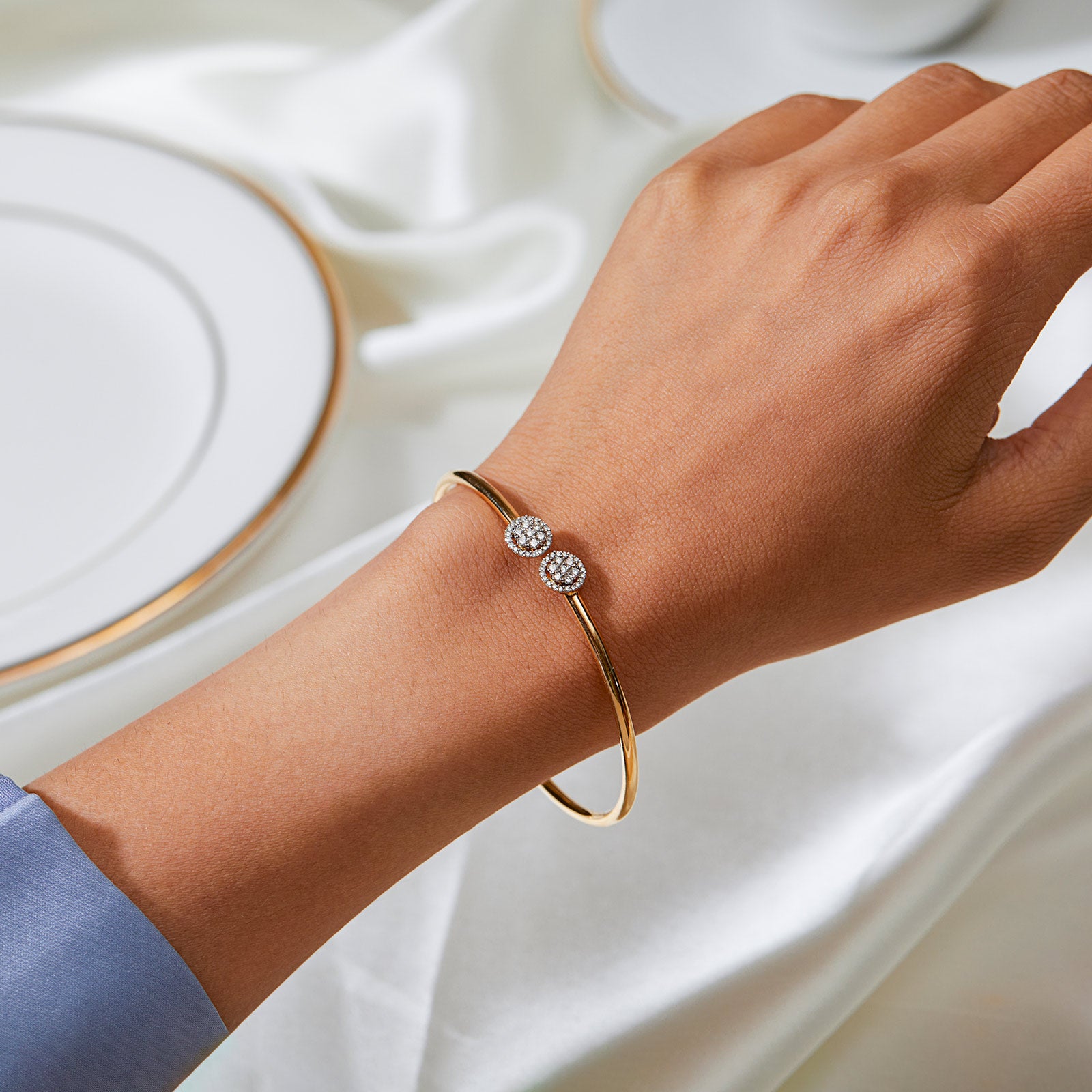 Jenny Seven Stone Diamond Bracelet