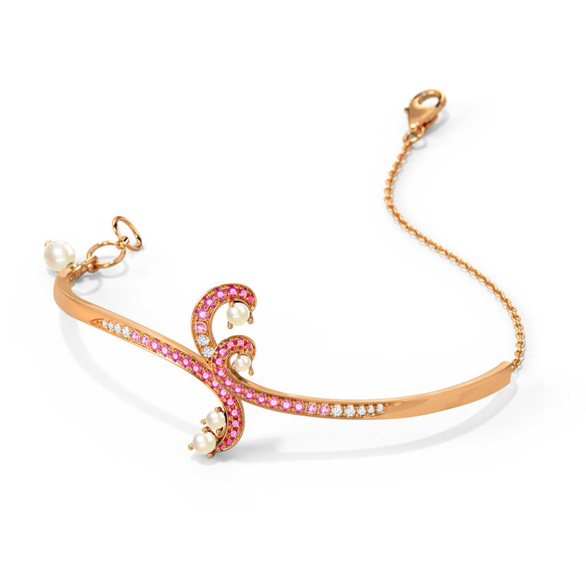 Morgana Swirl Gemstone Bracelet