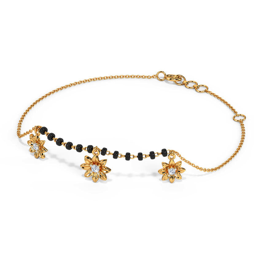 Vanya Diamond Mangalsutra Bracelet