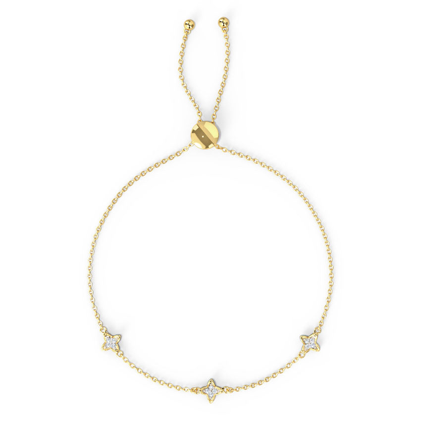 Blossom Adjustable Diamond Bracelet