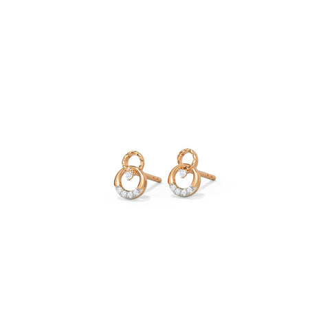 Embrace Diamond Stud Earrings