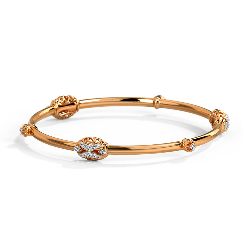 Oveyo Diamond Bangle