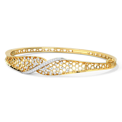 Atara Twist Sparked Diamond Bracelet