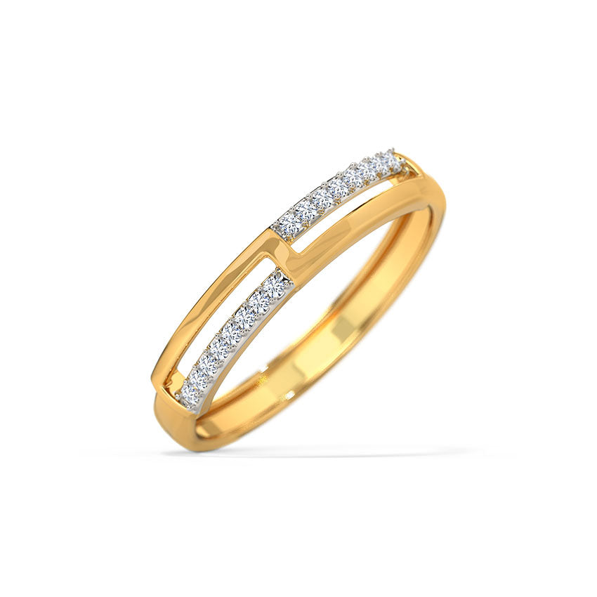 Sleek Diamond Band