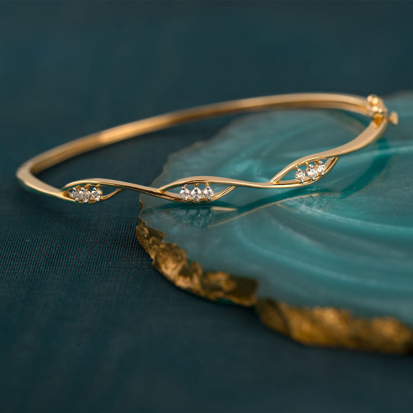 Helix Diamond Bracelet