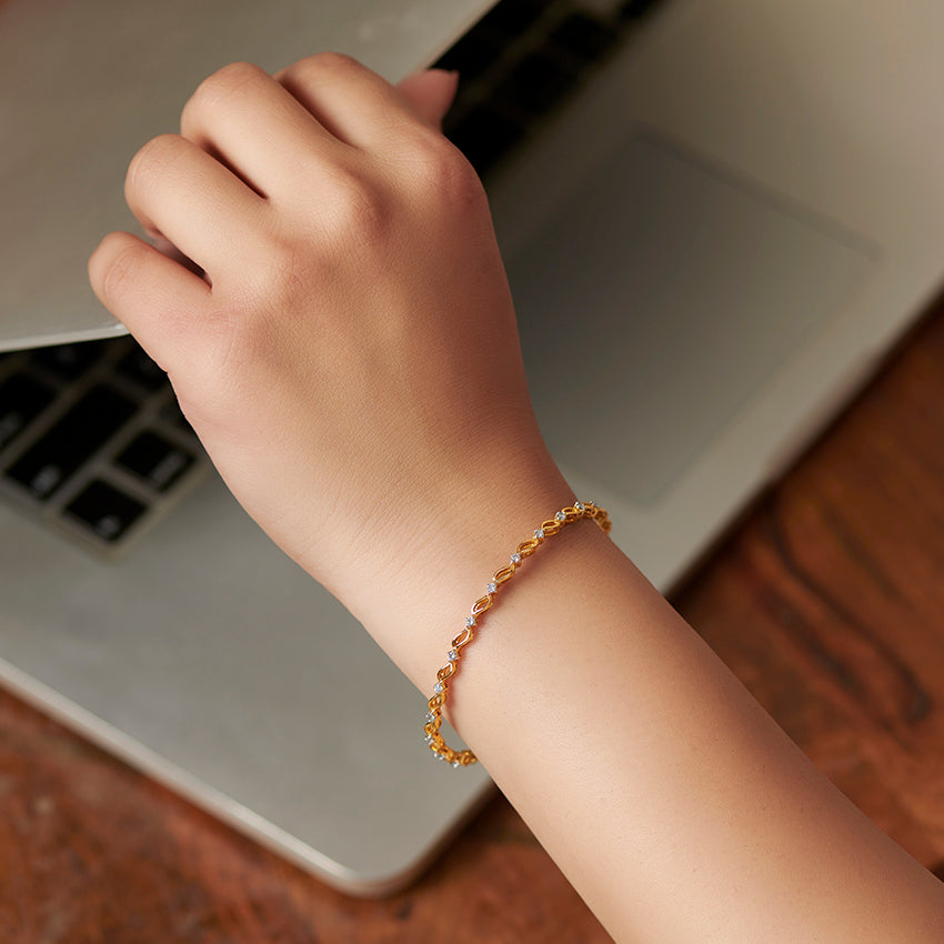 Millennia Diamond Bangle