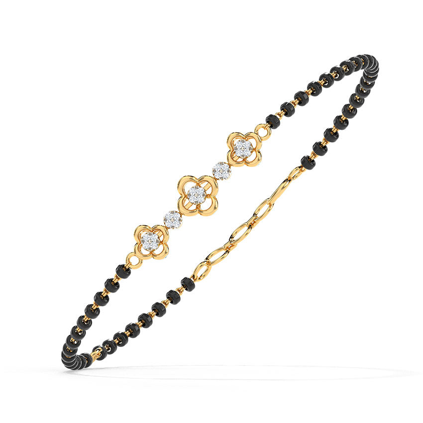 Saranya Diamond Mangalsutra Bracelet