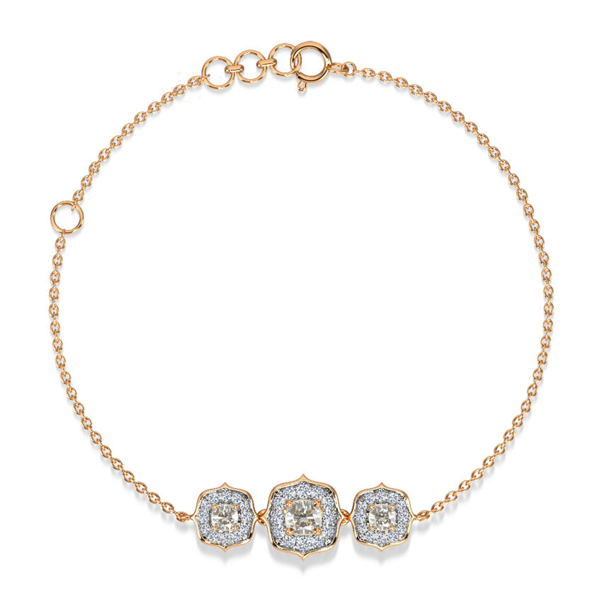 Aarja Diamond Chain Bracelet