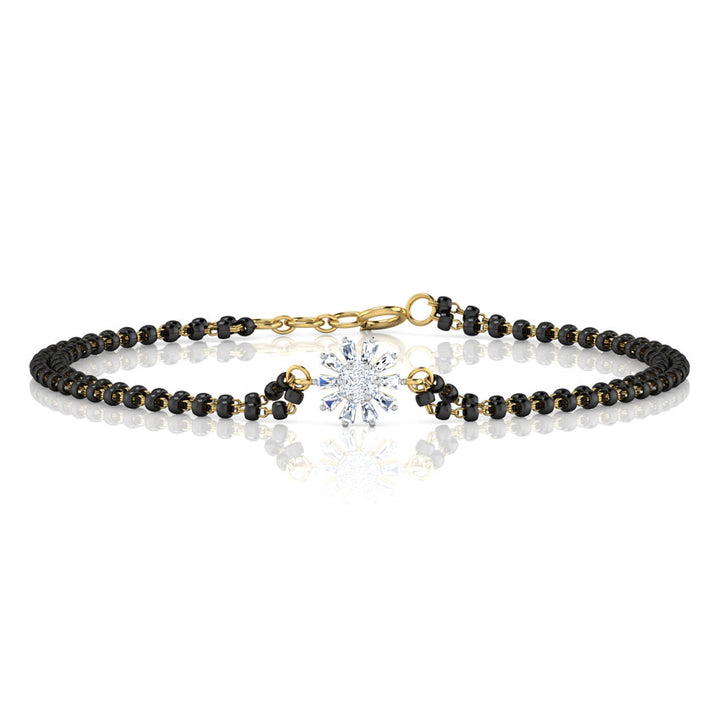 Aarushi Diamond Mangalsutra Bracelet