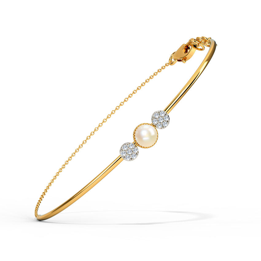 Tri Orb Gemstone Bracelet