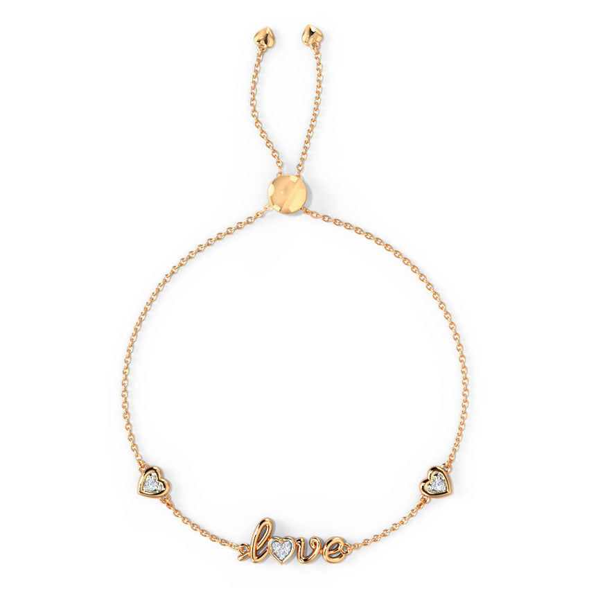 Adore Diamond Adjustable Bracelet