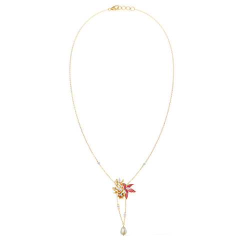 Glorious Wings Diamond Necklace
