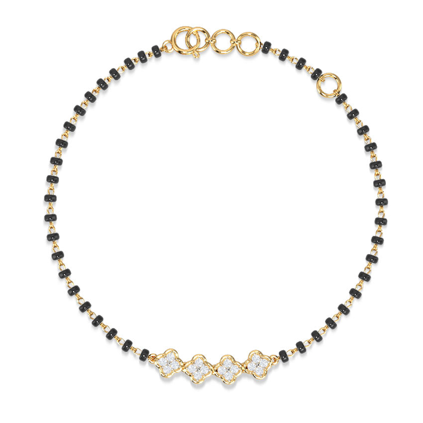 Eshani Diamond Mangalsutra Bracelet
