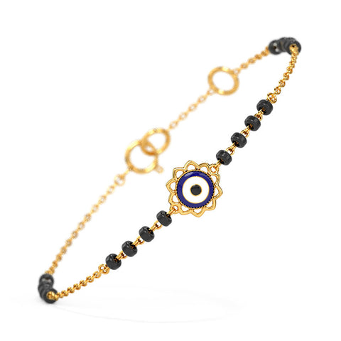 Evil Eye Baby Nazaria Gold Bracelet