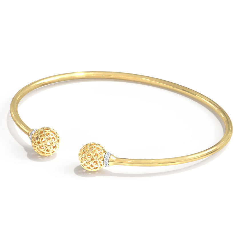 Orb Lattice Diamond Bracelet