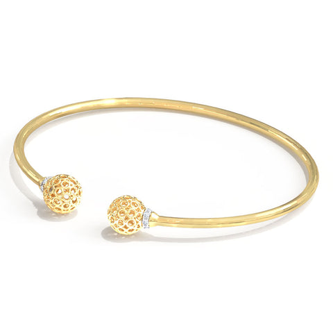 Orb Lattice Diamond Bracelet
