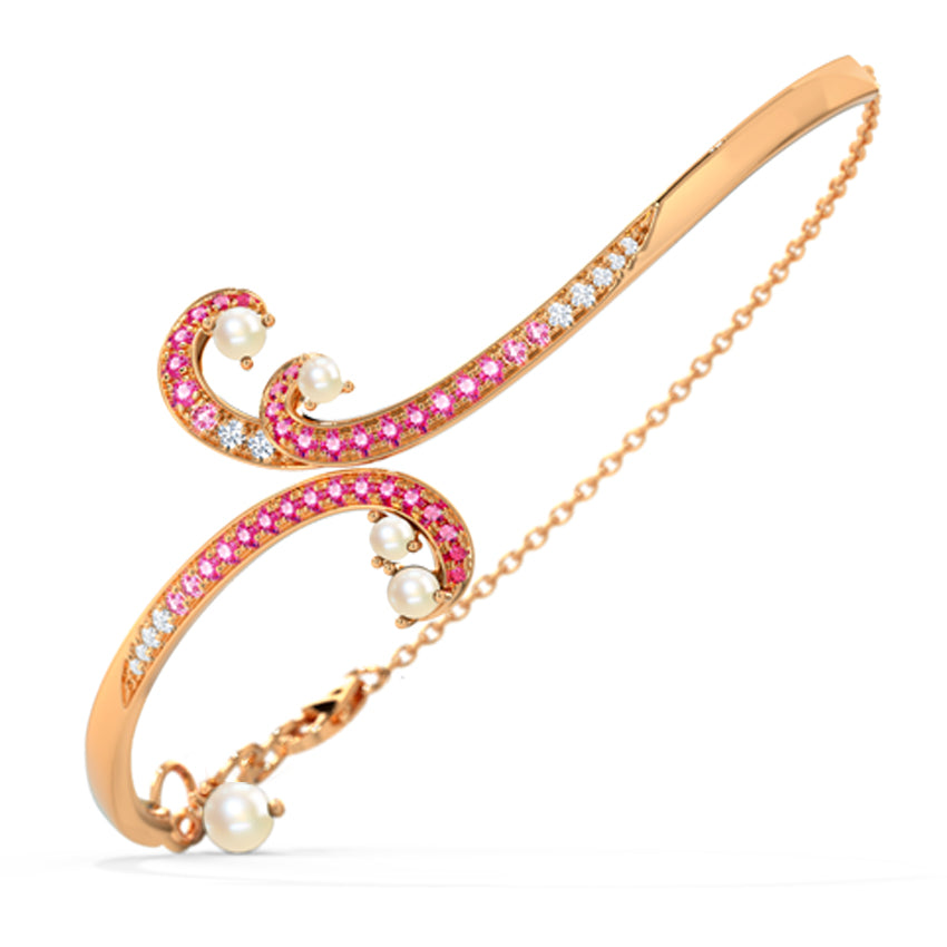 Morgana Swirl Gemstone Bracelet