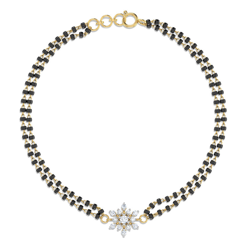 Vedika Diamond Mangalsutra Bracelet