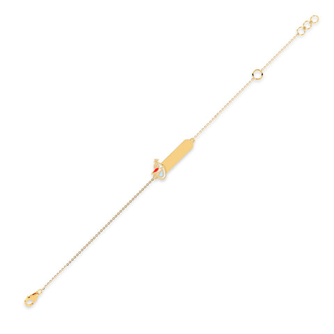 Frozen Olaf Personlised Bracelet