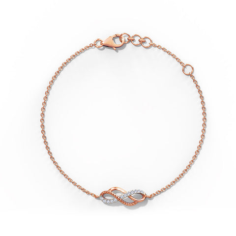 Arden Infinity Diamond Bracelet