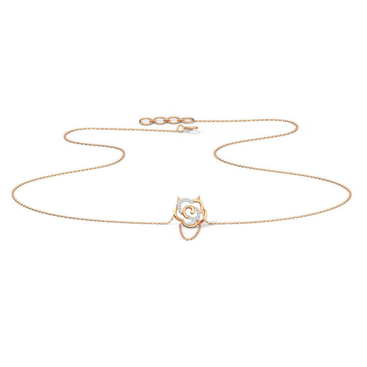 Floret Sway Diamond Necklace