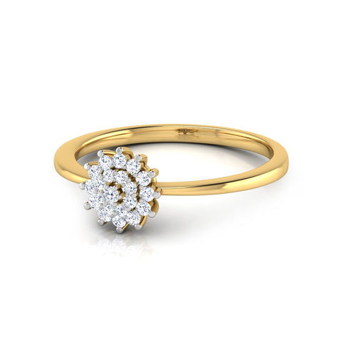 Nora Rising Sun Diamond Ring