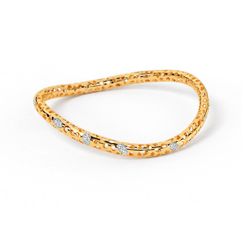 Hisana Diamond Bangle
