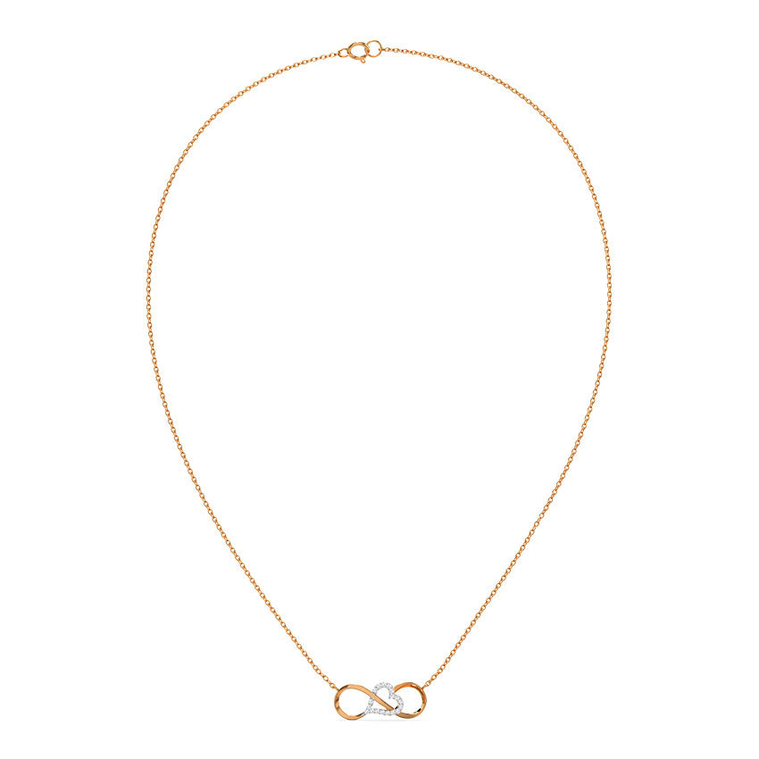 Boundless Love Infinity Diamond Necklace