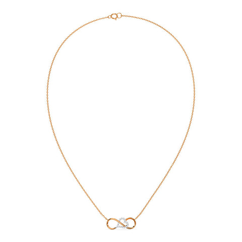 Boundless Love Infinity Diamond Necklace