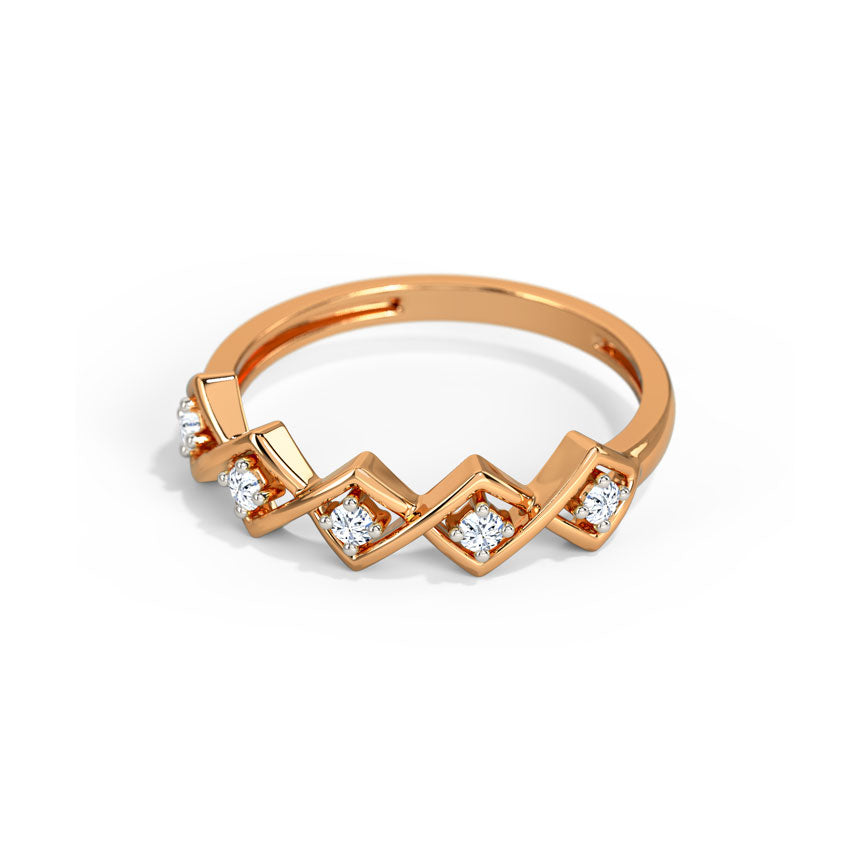 Chloe Quad Diamond Band