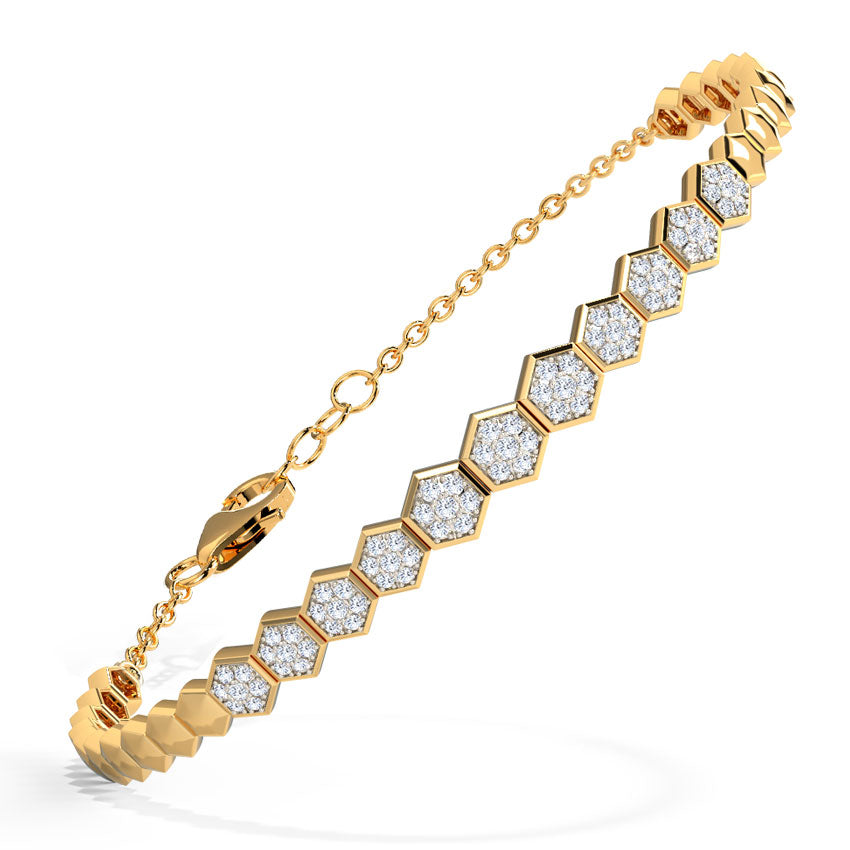 Bejeweled Diamond Bracelet
