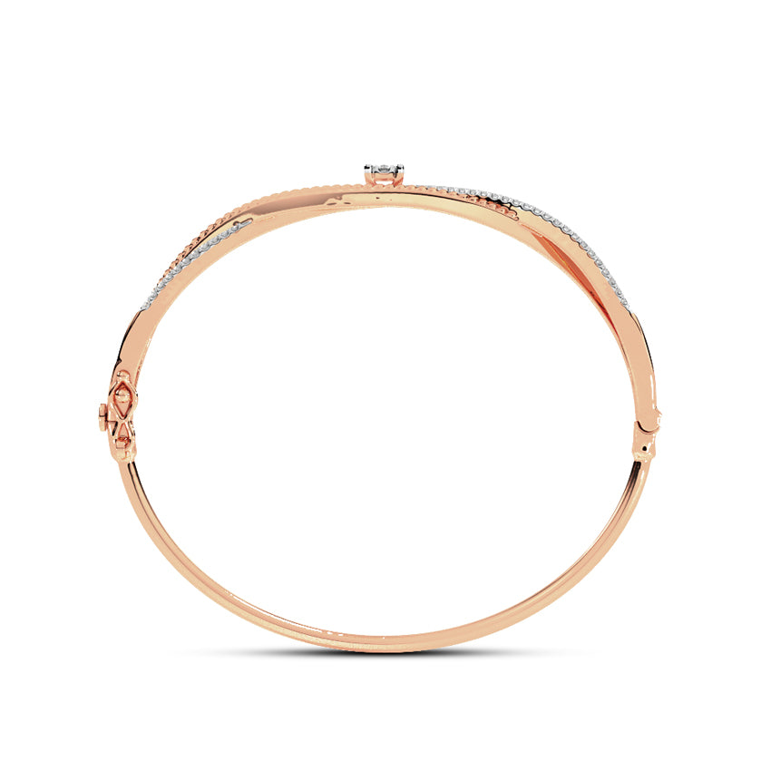 Swirling Stardust Diamond Bracelet