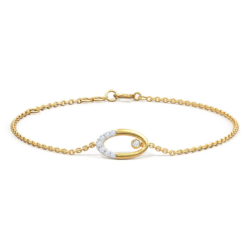 Ovate Pop Diamond Bracelet