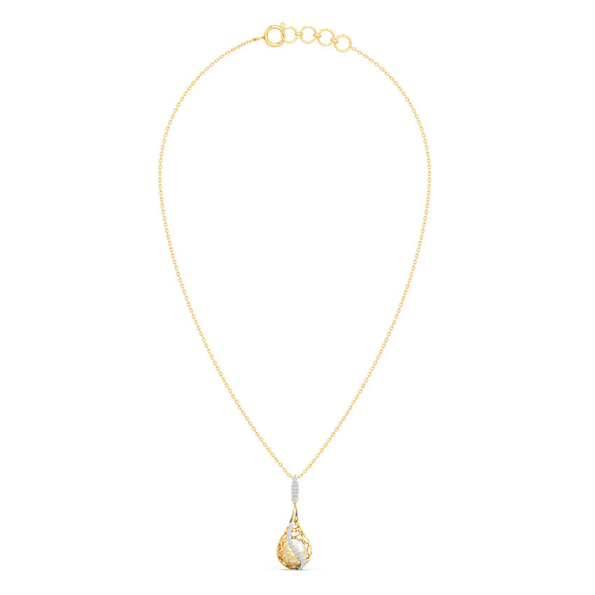 Jisha Ornate Pearl Necklace