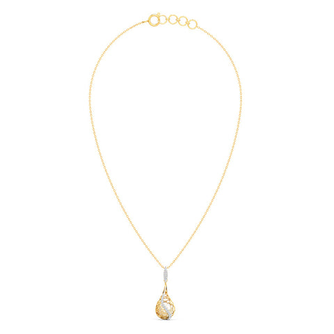 Jisha Ornate Pearl Necklace