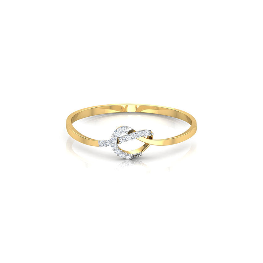 Silvia Love Knot Diamond Ring