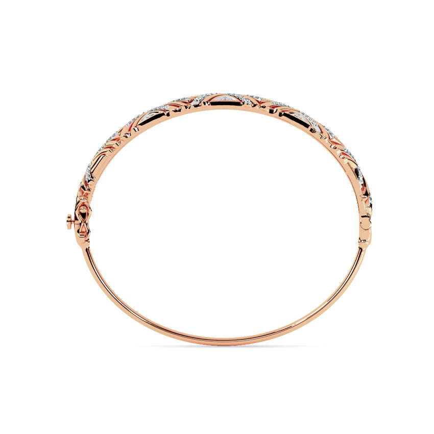 Sparkling Zigzag Diamond Bracelet