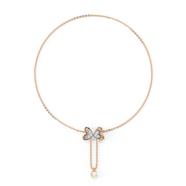 Cute Bow Adjustable Pearl Bracelet