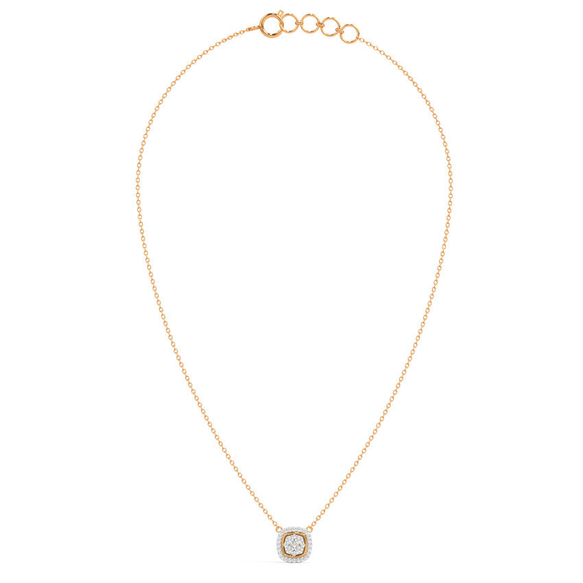Classic Quad Diamond Necklace