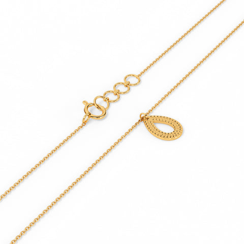 Perky Pear Gold Necklace