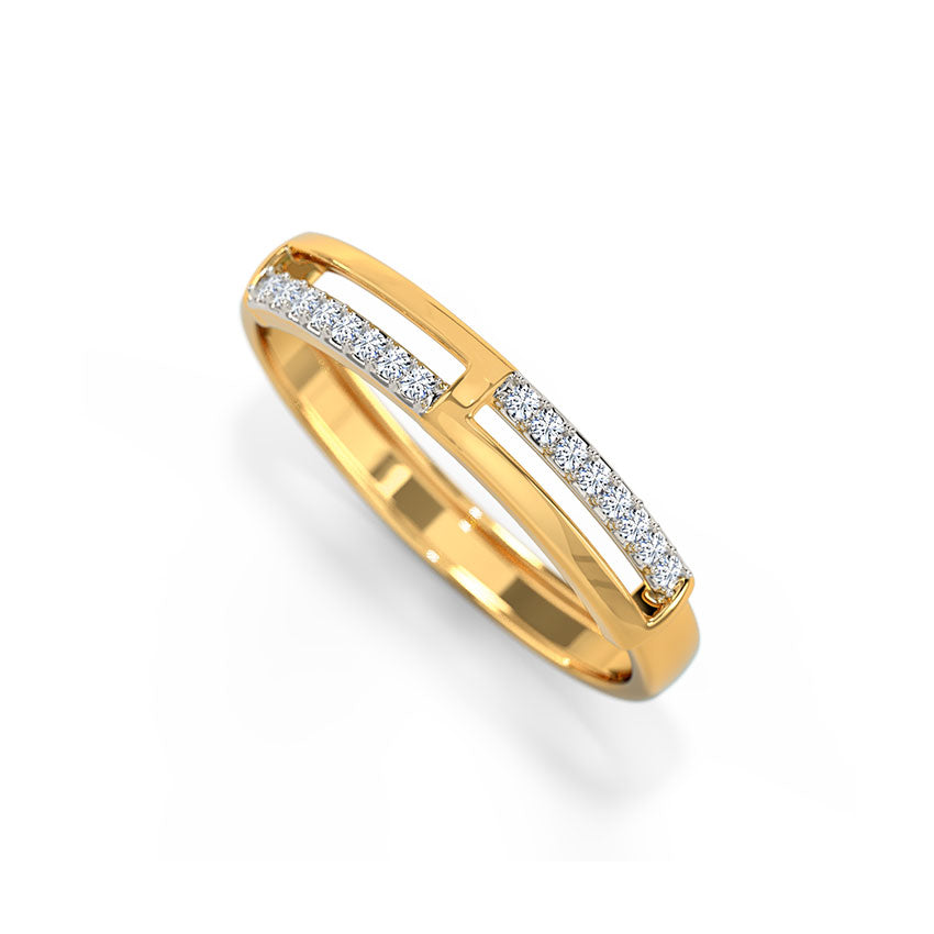 Sleek Diamond Band