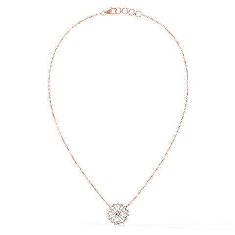 Roza Diamond Necklace